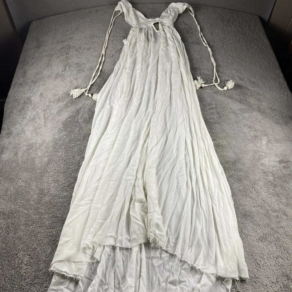 Free People Sweet Sea Lace Maxi Dress Womens XS Ivory
